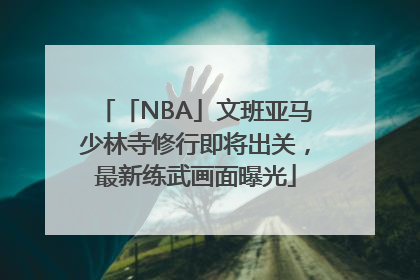 「NBA」文班亚马少林寺修行即将出关，最新练武画面曝光