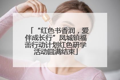 “红色书香润，爱伴成长行”凤城镇福蕾行动计划红色研学活动圆满结束