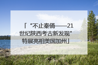 “不止秦俑——21世纪陕西考古新发现”特展亮相美国加州