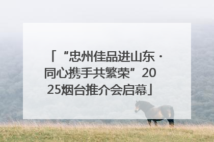 “忠州佳品进山东・同心携手共繁荣”2025烟台推介会启幕