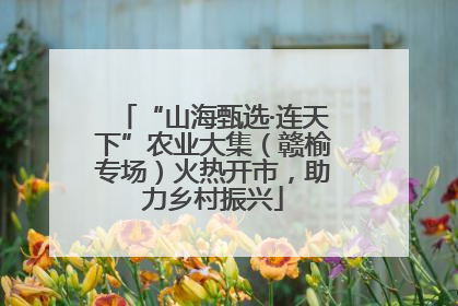 “山海甄选·连天下”农业大集（赣榆专场）火热开市，助力乡村振兴