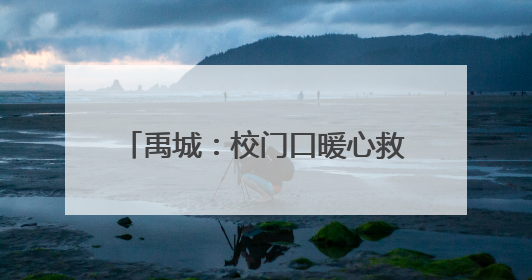 禹城：校门口暖心救助 见义勇为显担当