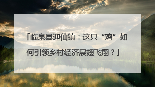 临泉县迎仙镇：这只“鸡”如何引领乡村经济展翅飞翔？