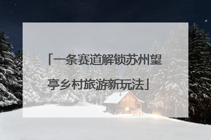 一条赛道解锁苏州望亭乡村旅游新玩法