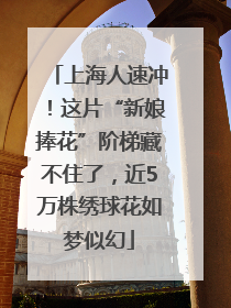 上海人速冲！这片“新娘捧花”阶梯藏不住了，近5万株绣球花如梦似幻
