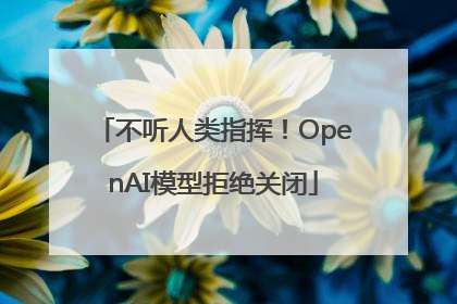 不听人类指挥！OpenAI模型拒绝关闭