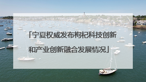 宁夏权威发布枸杞科技创新和产业创新融合发展情况