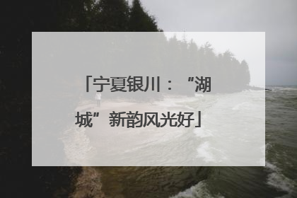 宁夏银川：“湖城”新韵风光好
