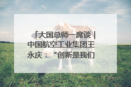 大国总师一席谈｜中国航空工业集团王永庆：“创新是我们的基因密码”
