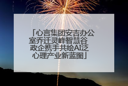 心言集团安吉办公室乔迁灵峰智慧谷 政企携手共绘AI泛心理产业新蓝图