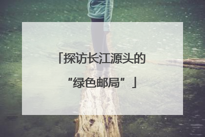 探访长江源头的“绿色邮局”