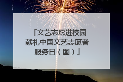 文艺志愿进校园 献礼中国文艺志愿者服务日（图）