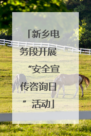 新乡电务段开展“安全宣传咨询日”活动