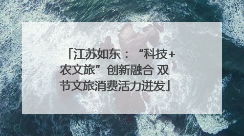 江苏如东：“科技+农文旅”创新融合 双节文旅消费活力迸发