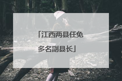 江西两县任免多名副县长
