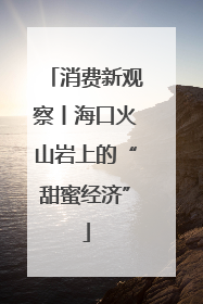 消费新观察丨海口火山岩上的“甜蜜经济”