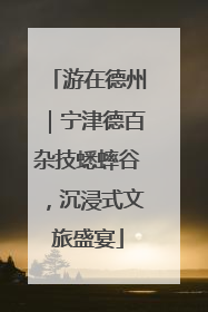 游在德州｜宁津德百杂技蟋蟀谷，沉浸式文旅盛宴