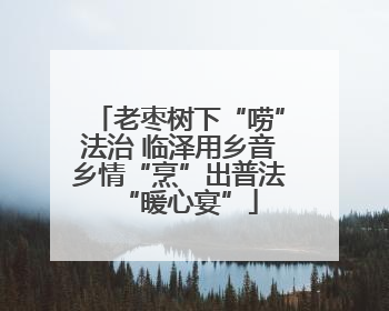 老枣树下“唠”法治 临泽用乡音乡情“烹”出普法“暖心宴”