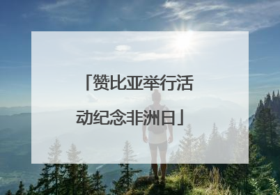 赞比亚举行活动纪念非洲日