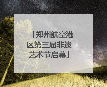 郑州航空港区第三届非遗艺术节启幕
