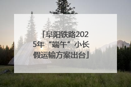 阜阳铁路2025年“端午”小长假运输方案出台