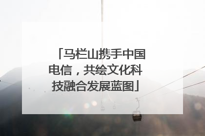 马栏山携手中国电信，共绘文化科技融合发展蓝图