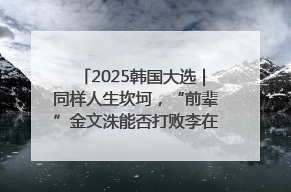 2025韩国大选｜同样人生坎坷，“前辈”金文洙能否打败李在明“逆风翻盘”？