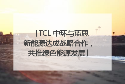 TCL 中环与蓝思新能源达成战略合作，共推绿色能源发展